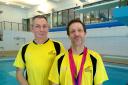 Rick Dear and John Ley competed at the Masters Championships