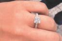 David Fredrick Hammond told the insurer the ring (pictured) was stolen while the couple were on holiday in Brazil