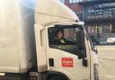 'Man's job in a man's world': Mum defies doubters to become HGV driver