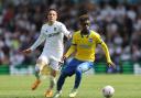 Yves Bissouma in action against Leeds. Picture: Action Images