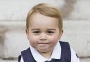 Cheeky boy: Prince George