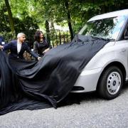 Sadiq Khan unveiled the van at the Institution of Engineering and Technology
