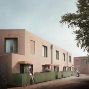 A CGI of the custom-build homes (Credit Naked House/OMMX architects)