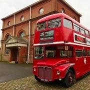 London red bus - donated 
from Whitewebbs Transport Museum - image provided by school