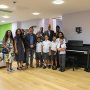 Pianos have been installed in libraries in Haringey. Credit: Haringey Council