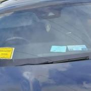 Caught in the act... parking ticket for motorist using Blue Badge fraud