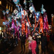 Enfield Town's streets were filled with a colourful procession