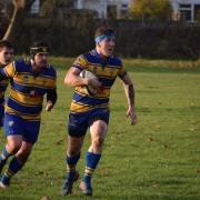 Blue and Golds in action at the weekend.