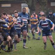 Keir Bonnar in action at the weekend for Ignatians. Picture: Enfield Ignatians
