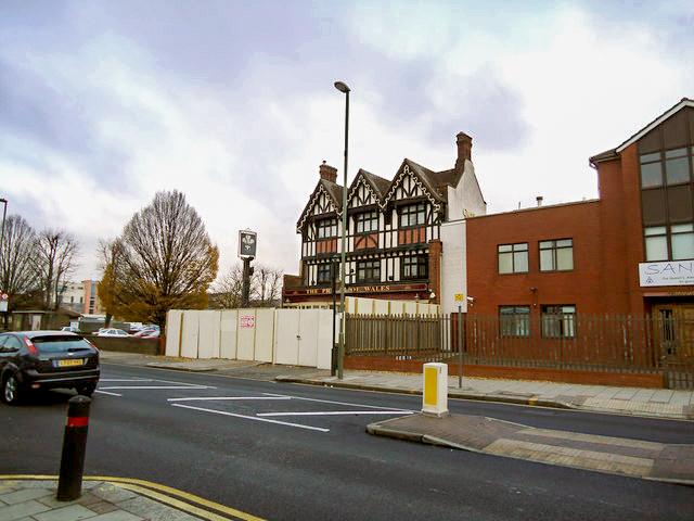 The Prince Of Wales was situated on Burnt Oak Broadway, Edgware. This pub closed in 2008.