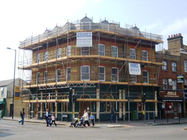 The Cockerel was situated at 759 High Road, Tottenham. This pub was also known as the Whitehall Tavern and is now used as a health centre.