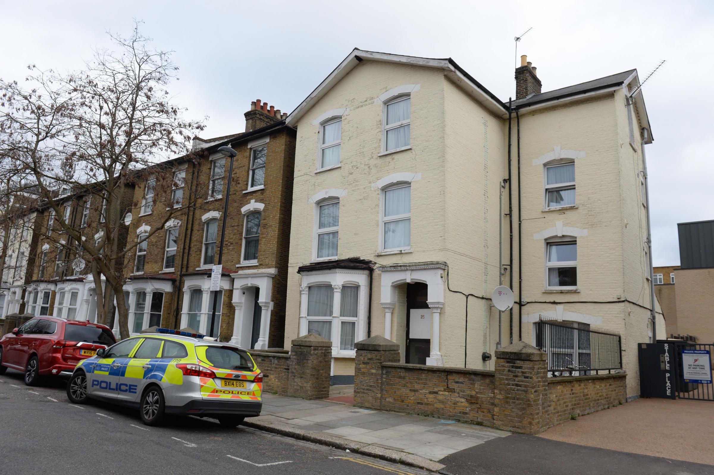 Man questioned on suspicion of murder after baby dies and twin fights for life
