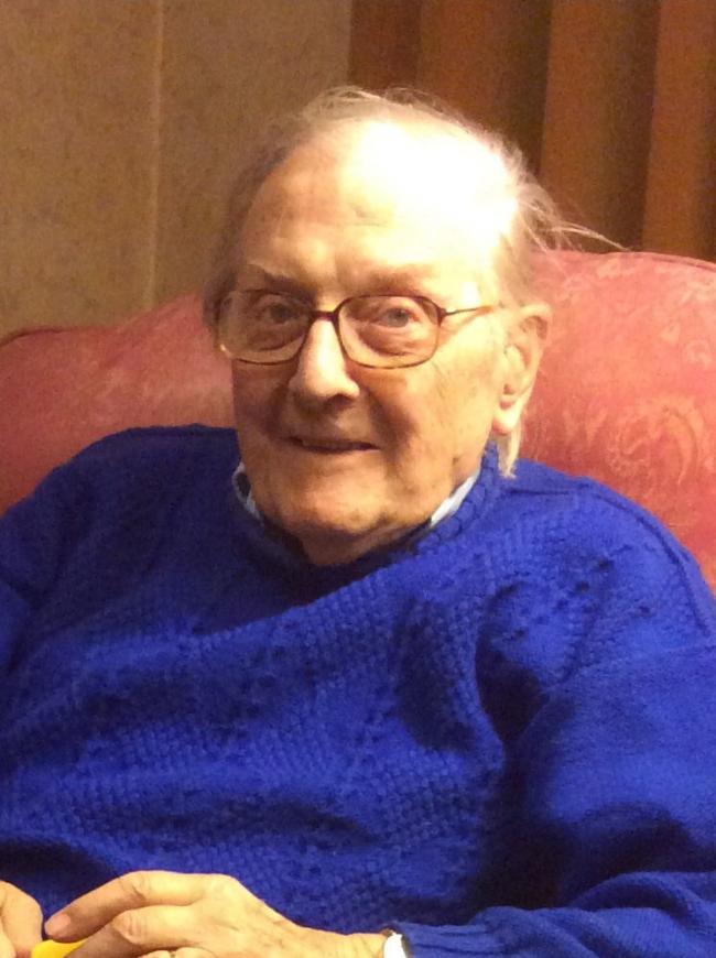 Mr Gouldstone, 98, died from head injuries. Photo: Met Police