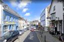 The incident occurred on High Street in Haverfordwest