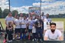 A football match was held in memory of Enfield murder victim Nahid Ahmed