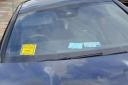 Caught in the act... parking ticket for motorist using Blue Badge fraud