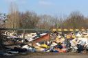Fly tipping discovered in Enfield
