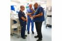 Iain Duncan Smith completing an A&E shift at Whipps Cross Hospital