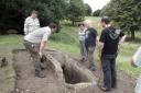 Archaeological dig begins into bomb shelters in Hendon park
