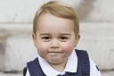 Cheeky boy: Prince George