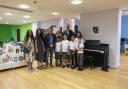 Pianos have been installed in libraries in Haringey. Credit: Haringey Council