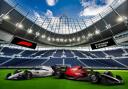 A render of electric karts at Tottenham Hotspur Stadium