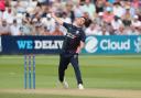 Ryan Higgins took four wickets for Middlesex against Kent