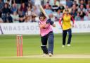 Joe Cracknell in white-ball action for Middlesex. Image: TGS Photo