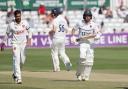 Ryan Higgins adds to the Middlesex total at Essex
