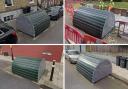 Some of the existing cycle hangars in Haringey