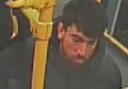 Police would like to speak with this man after a woman was sexually assaulted aboard the 192 bus in Tottenham Hale