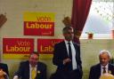 Sadiq Khan MP, shadow minister for London at the launch of Labour Enfield's manifesto