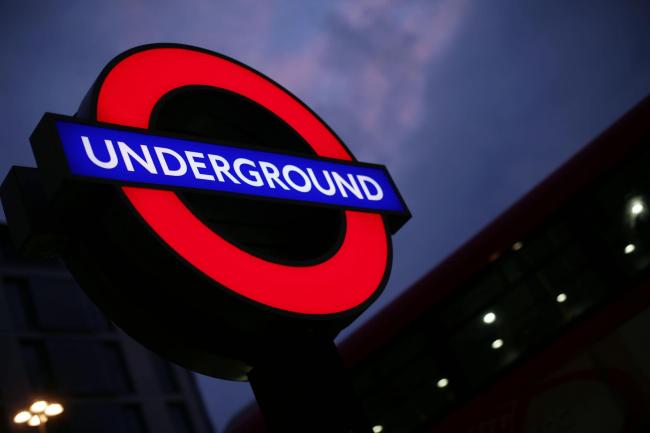 London Tube sign