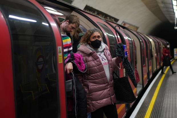 Enfield Independent: Check the tube status. (PA)