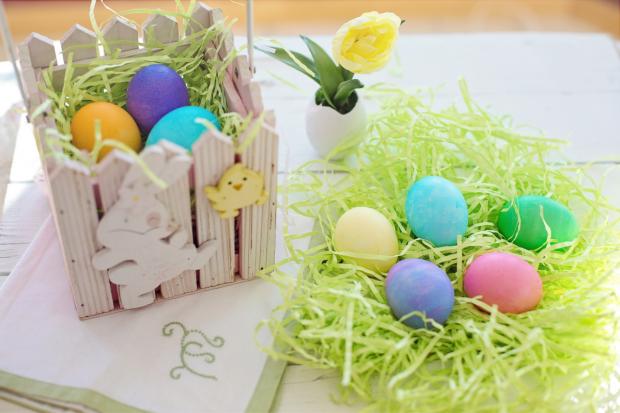 Enfield Independent: Colourful Easter eggs in Easter crafts set. Credit: Canva