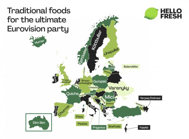 Enfield Independent: Traditional European foods by country from HelloFresh. Credit: HelloFresh