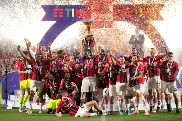 AC Milan won their 19th Serie A title (Michele Nucci/AP/PA)
