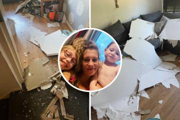Enfield mum blasts housing association  after ceiling fall