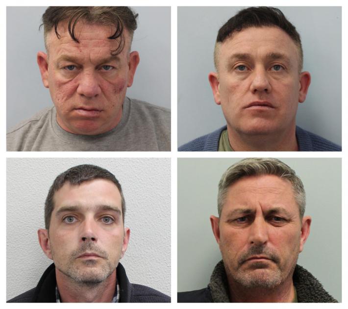 Four thugs who burgled 22 households across London jailed