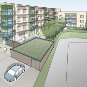 The original plans for Reardon Court Extra Care Facility approved by Enfield Council in May 2020 (credit Pick Everard)