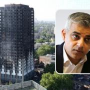 Sadiq Khan will not include funding for a building safety crisis support hub in his upcoming mayoral budget. Photos: PA/Newsquest