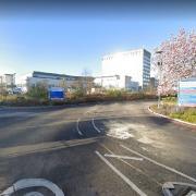 A multi-storey car park planned for North Middlesex University Hospital has won planning consent. Photo: Google