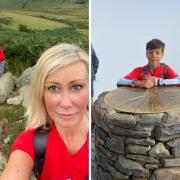 Dexter and Carrie Durde on Snowdon