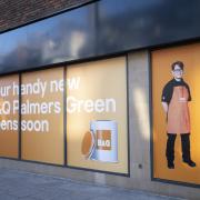 The B&Q Local store pictured in Palmers Green, as another one is set to open on the same day in Camden
