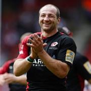 Steve Borthwick has agreed a new deal with Sarries: Action Images