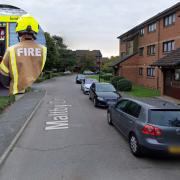 People were treated for inhalation following a fire in Malby Drive, Enfield