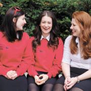 Amelie Owen, Charlotte Cooper-Garcha and Grace Blackman star in the series
