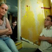 Home sweet home? Catherine Healey, who lives with her daughters in Carterhatch Lane, wishes her home had not been renovated because of the mess made