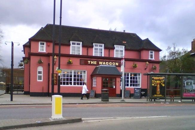 The Waggon was situated at 107 Chase Side, Southgate. This pub is now used as a restaurant