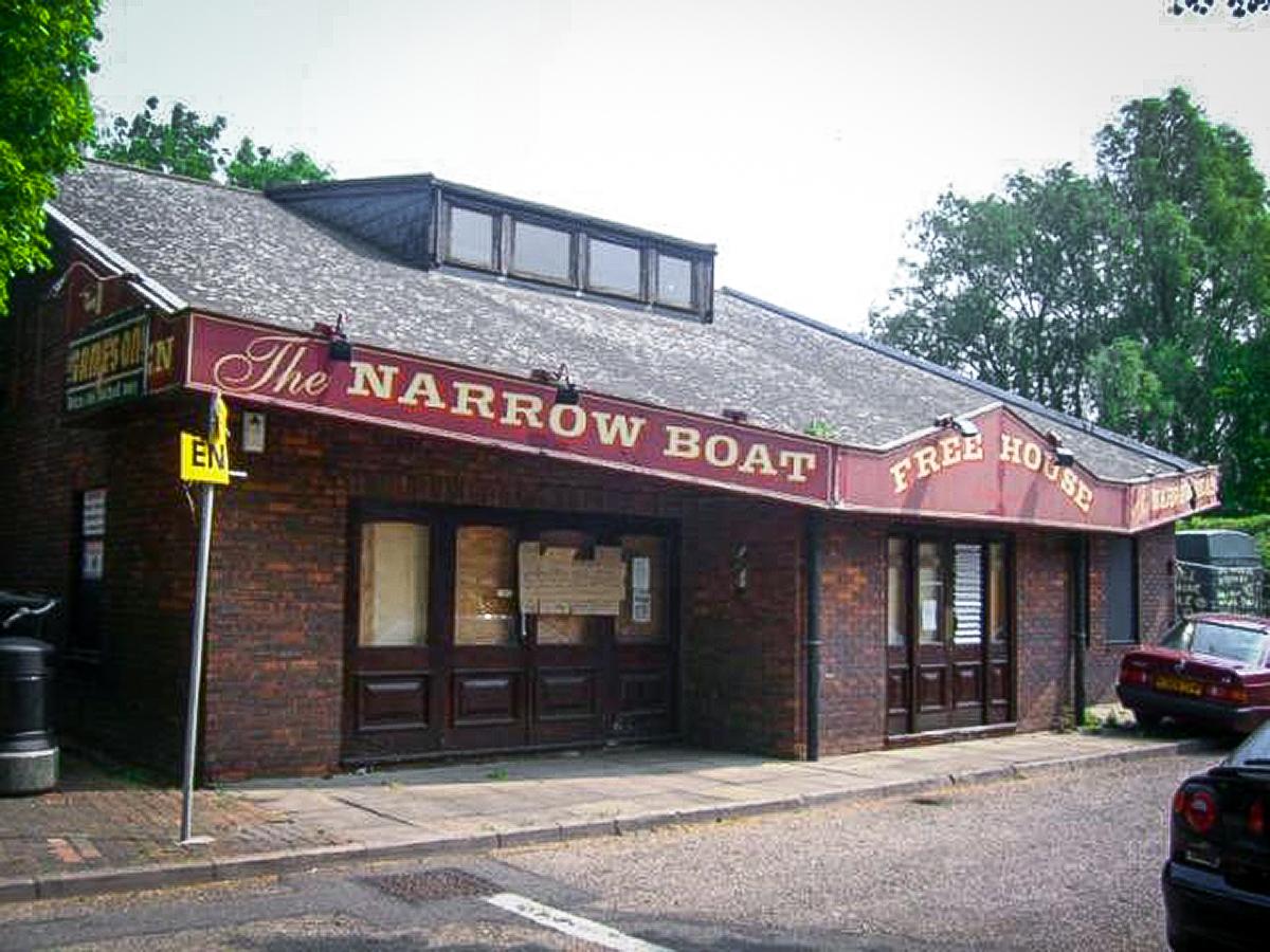 The Narrow Boat was situated on Reedham Close, Tottenham and is now in residential use.